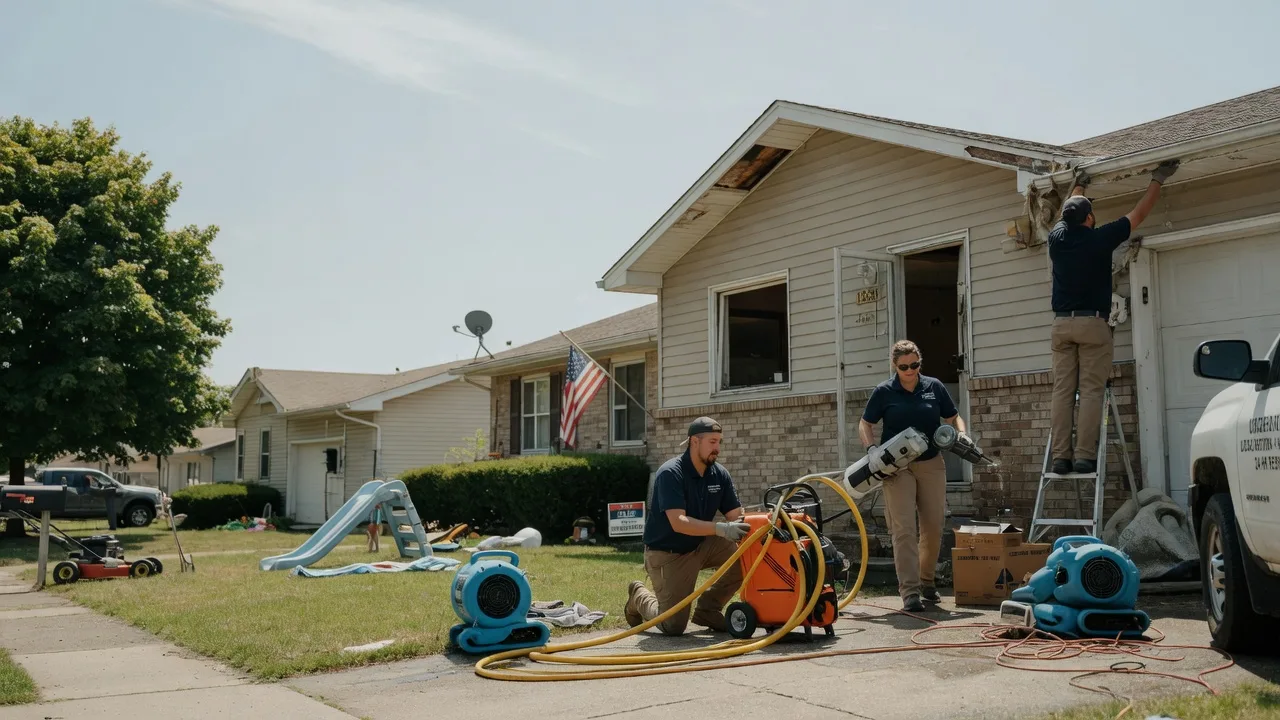 Water Damage Restoration in Doylestown, WI near me